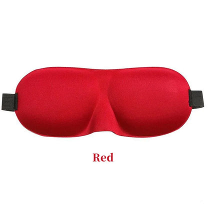 1 Pc 3D Sleep Mask Blindfold Sleep Aid Soft Memory Foam Eye Mask Suitable for Sleep Travel Blackout Sleep Mask Eye Mask Eyepatch