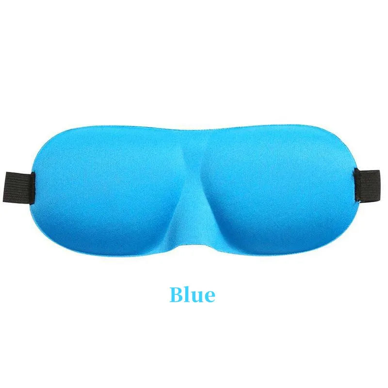 1 Pc 3D Sleep Mask Blindfold Sleep Aid Soft Memory Foam Eye Mask Suitable for Sleep Travel Blackout Sleep Mask Eye Mask Eyepatch