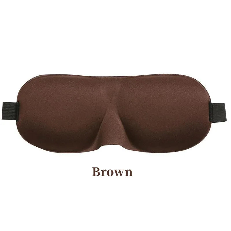 1 Pc 3D Sleep Mask Blindfold Sleep Aid Soft Memory Foam Eye Mask Suitable for Sleep Travel Blackout Sleep Mask Eye Mask Eyepatch