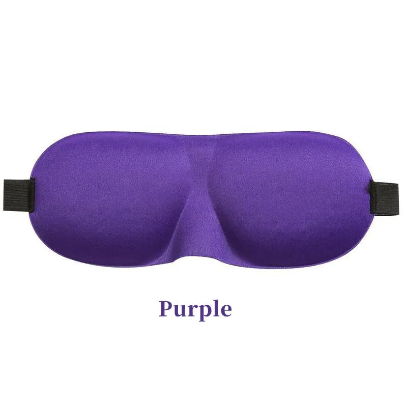 1 Pc 3D Sleep Mask Blindfold Sleep Aid Soft Memory Foam Eye Mask Suitable for Sleep Travel Blackout Sleep Mask Eye Mask Eyepatch