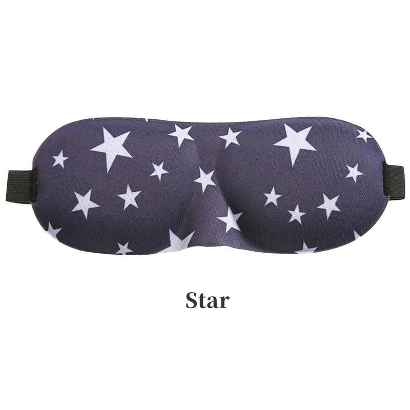 1 Pc 3D Sleep Mask Blindfold Sleep Aid Soft Memory Foam Eye Mask Suitable for Sleep Travel Blackout Sleep Mask Eye Mask Eyepatch