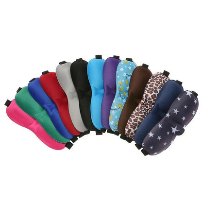 1 Pc 3D Sleep Mask Blindfold Sleep Aid Soft Memory Foam Eye Mask Suitable for Sleep Travel Blackout Sleep Mask Eye Mask Eyepatch